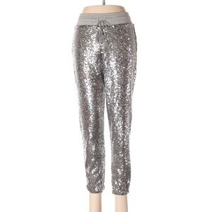 Haoduoyi Silver Sequin Pants